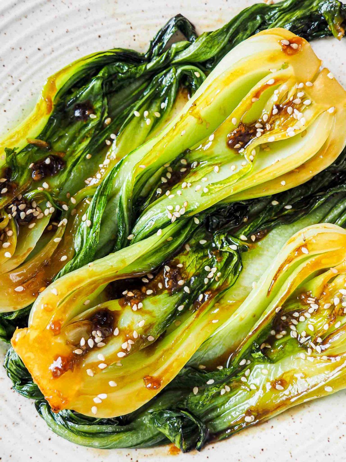 Stegt Pak Choi Med Asiatisk Sauce NEMT Og L kkert Tilbeh r