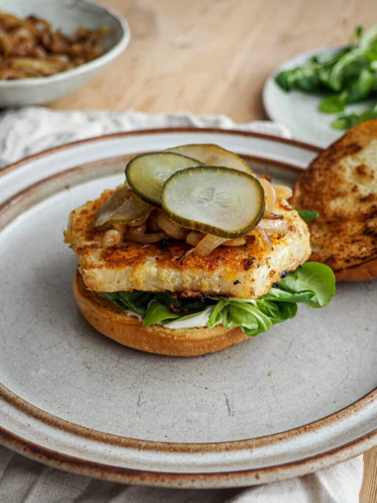 selleriburger uden bollen på toppen