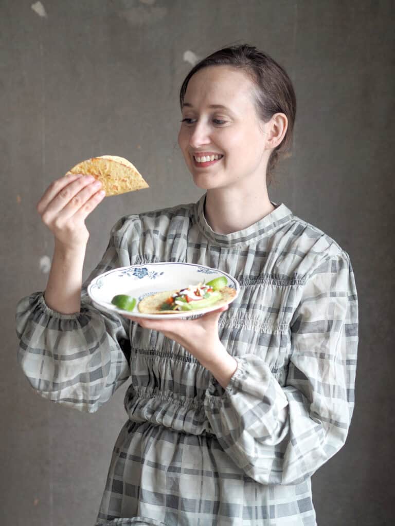 Vegetar tacos med tofu og sorte bønner 1